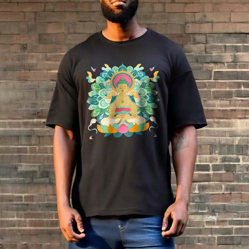 Butterfly Lotus mystic-zen-Inspired Tee T-shirt