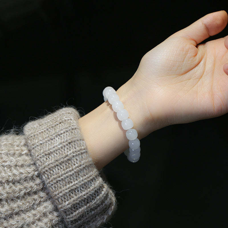 Gradient Jade Luck Blessing Bracelet