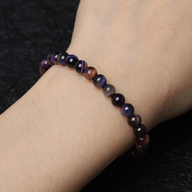 mystic zen Stone Various Tiger Eye Confidence Bracelet