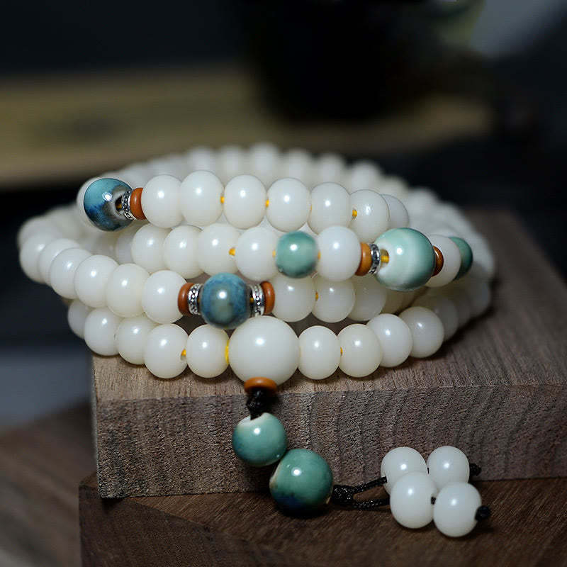 108 Mala Beads Bodhi Seed Keep Away Evil Spirits Calm Bracelet