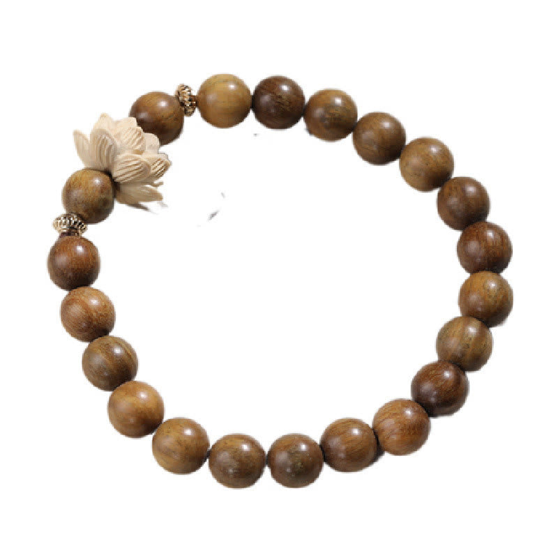 Green Sandalwood Boxwood Lotus Soothing Bracelet