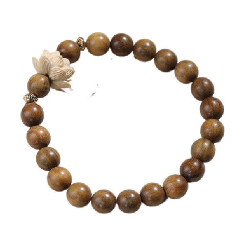 Green Sandalwood Boxwood Lotus Soothing Bracelet