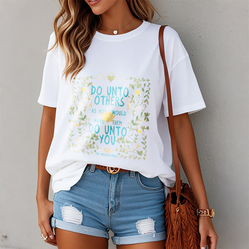 The Golden Rule Lotus Tee T-shirt