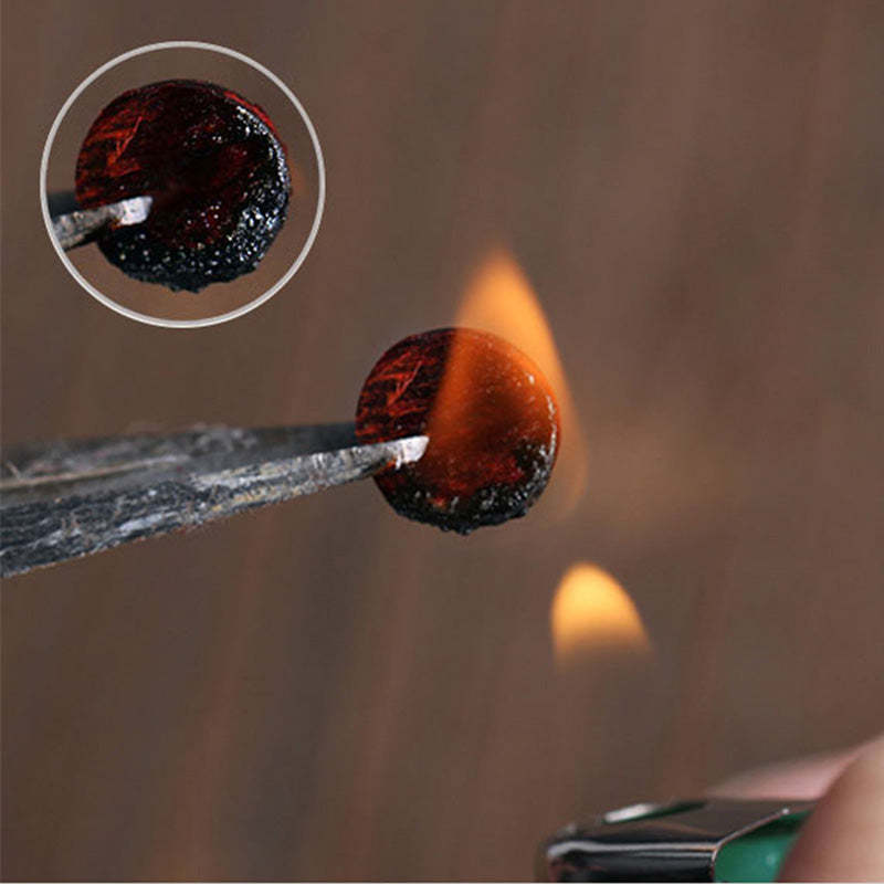 108 Mala Beads 4.8 Stars With Gold Star Indian Small Leaf Red Sandalwood Amber Turquoise Chinese Knotting Blessing Bracelet
