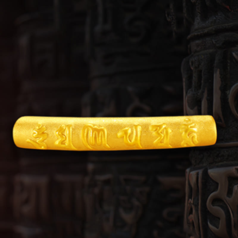 Tibetan 999 Gold Om Mani Padme Hum Handcrafted Eight Thread Peace Knot Luck Braided Couple Bracelet