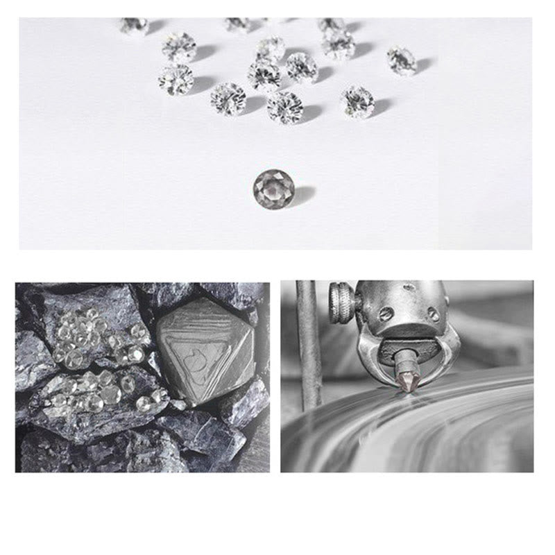 925 Sterling Silver Cherry Blossom Blessing Chain Bracelet Rotatable Ring