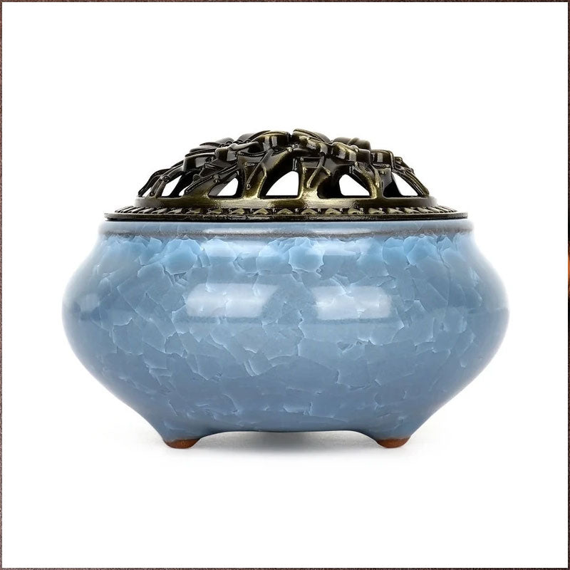 Colorful Ceramic Incense Burner