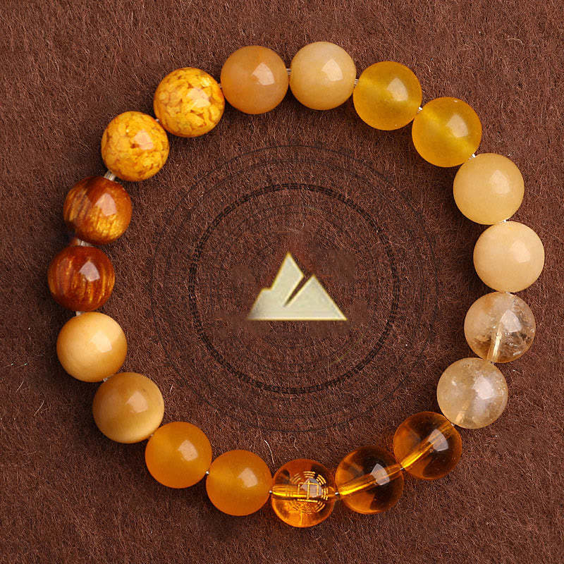 Five Elements Various Agate Balance Luck Bracelet