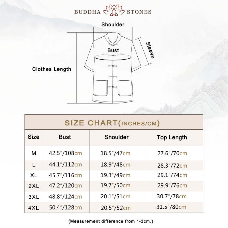 Tang Suit Hanfu Chinese Dragon Traditional Kung Fu Uniform Short Sleeve Tops and Pants Clothing Men's Set