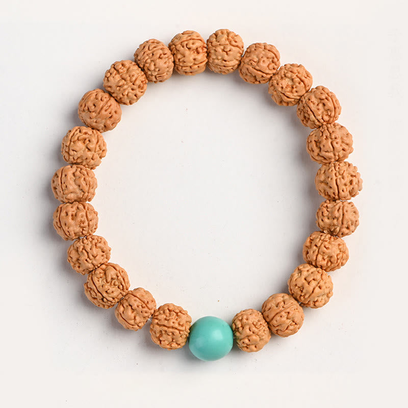 Tibet Rudraksha Bodhi Seed Wealth Auspiciousness Bracelet