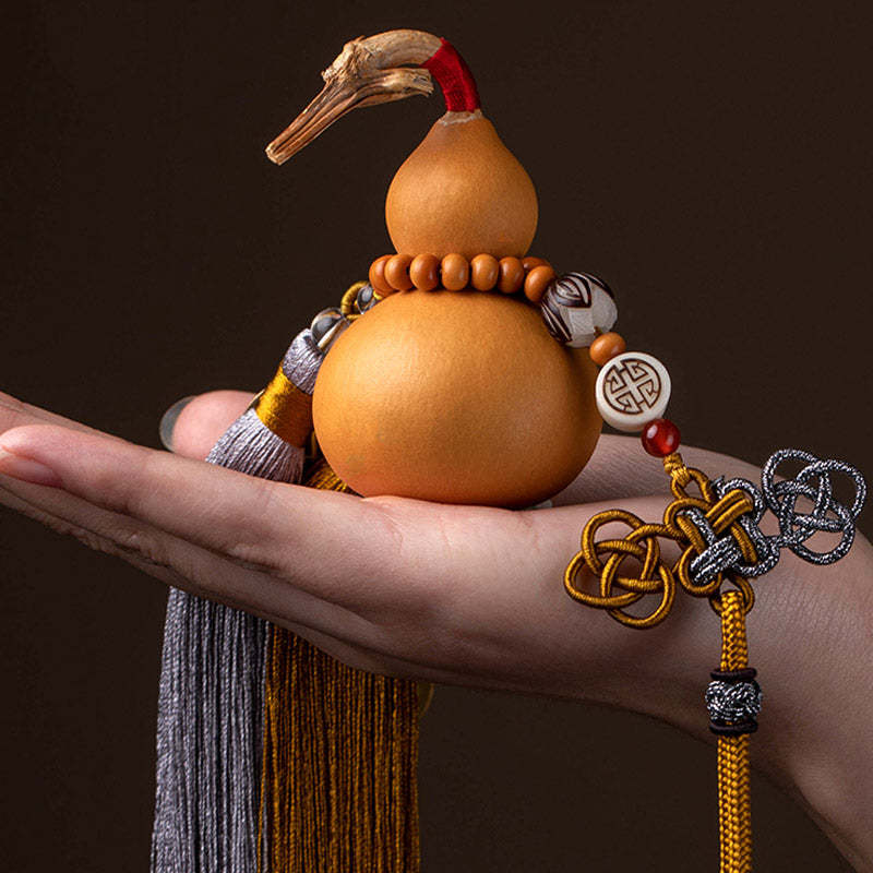 Feng Shui Coins Gourd Chinese Knot Lucky Coins Five Emperor Money Wealth Tassels Decoration