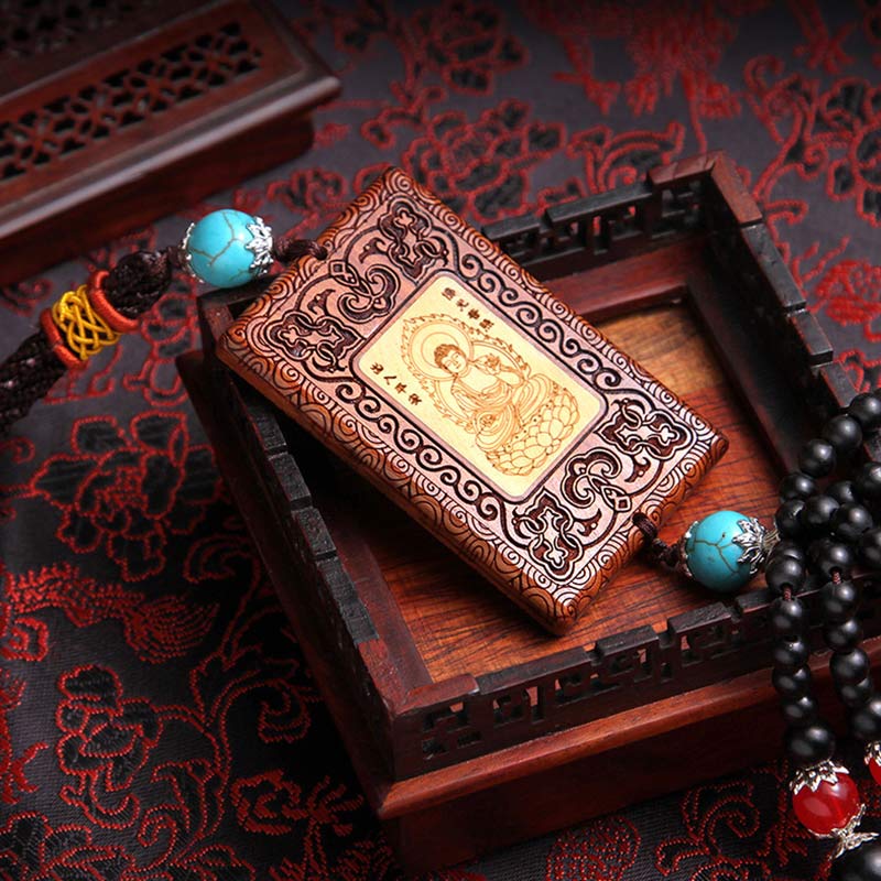 Tibetan Rosewood Boxwood mystic zen Calm Compassion Car Decoration (Extra 30% Off | USE CODE: FS30)