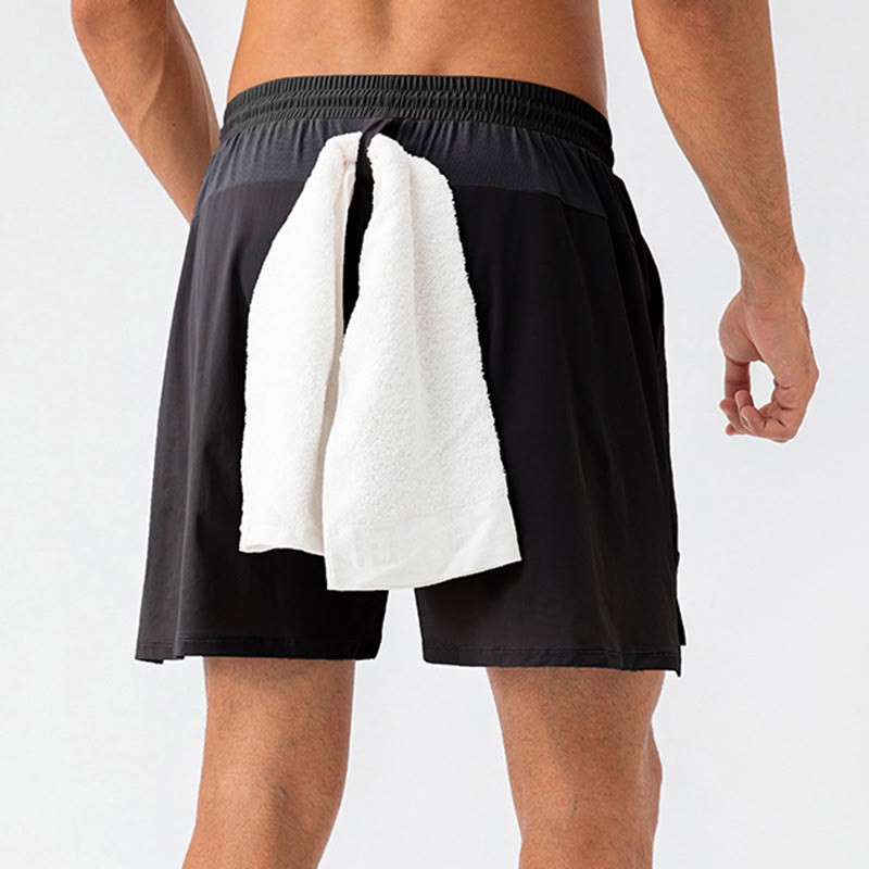 Men's Casual Quick Dry Sports Shorts With Pockets