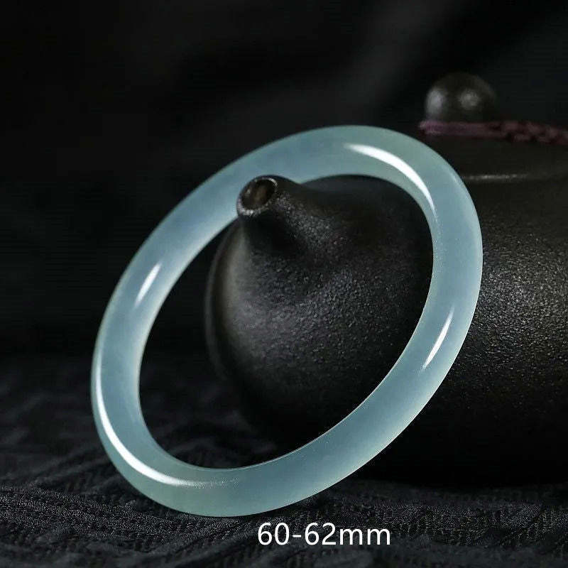 Natural Jade Healing Blessing Bangle Bracelet