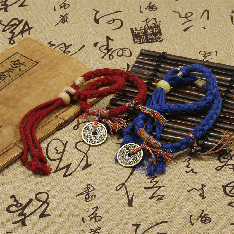 Mountain Ghosts Spend Money Ward Off Evil Spirits Handmade Bracelet