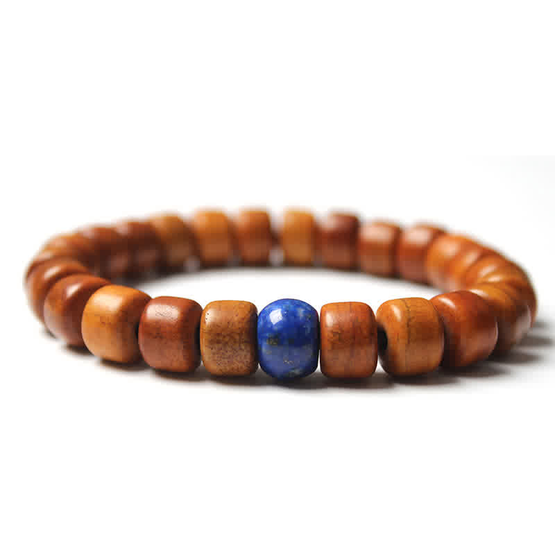 Tibetan Yak Bone Om Mani Padme Hum Strength Bracelet