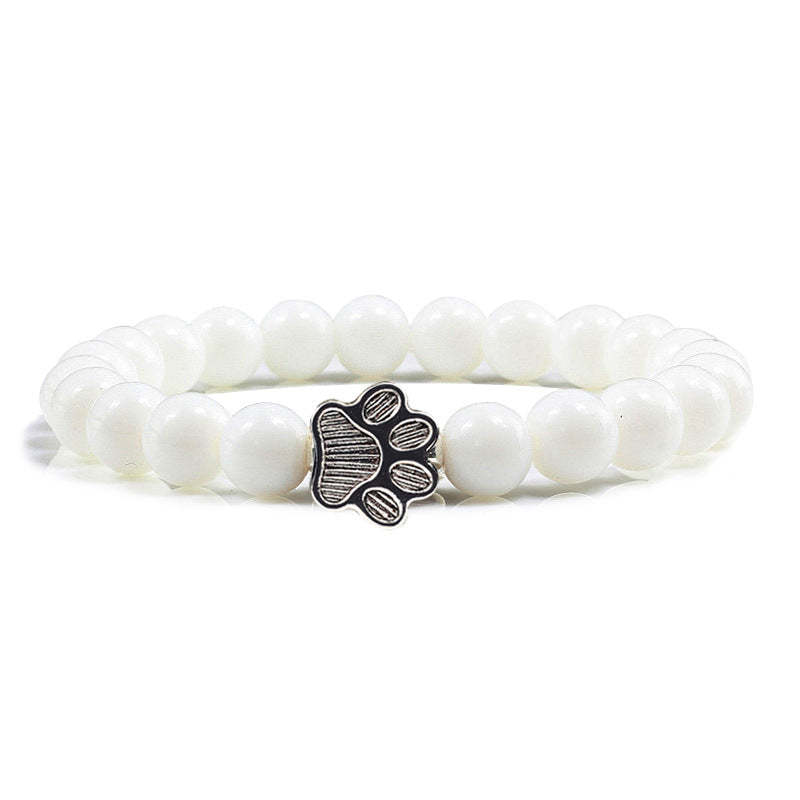 Save A Dog Stone Bracelet