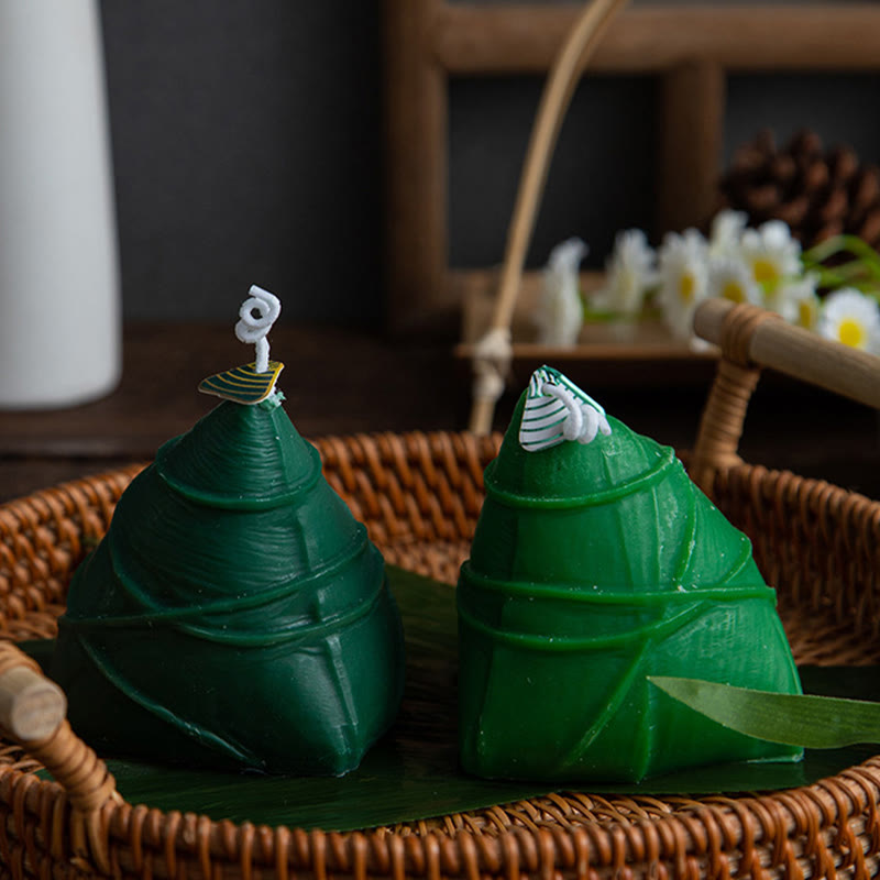 Dragon Boat Festival Zongzi Pattern Scented Candle Gift For Family Friends