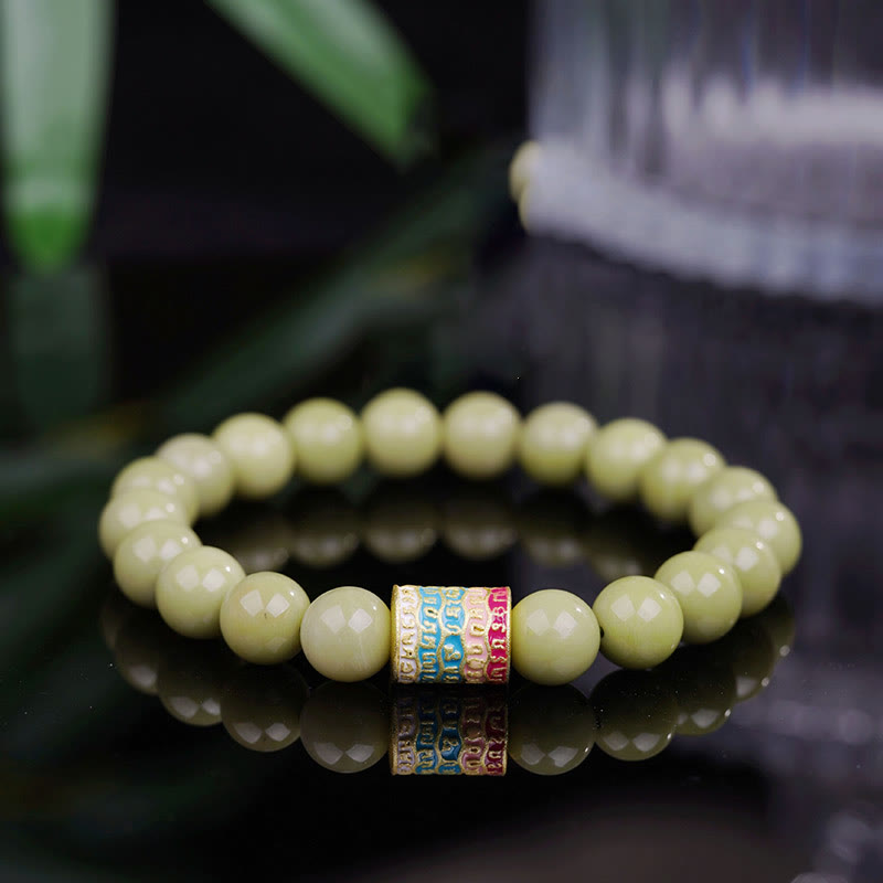 Natural Alashan Agate Encourage Bracelet