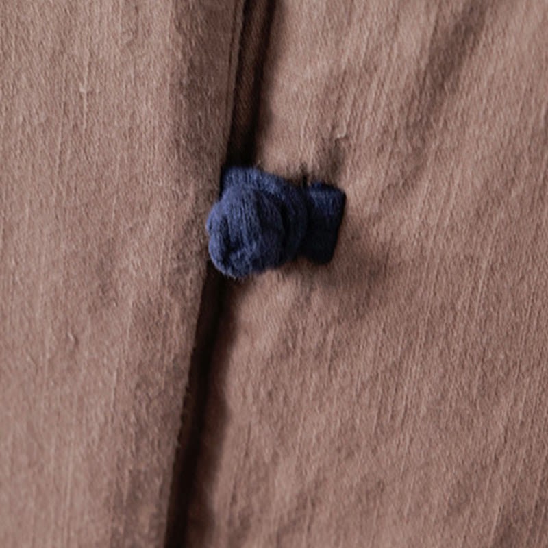 Loose Mid-length Coat That Goes Over The Knee Cotton Women's Jacket Shirts Clothing