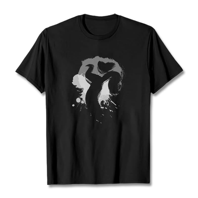 OM Swan Cotton Tee T-shirt