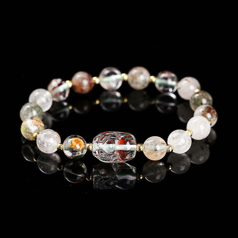Various Crystal PIXIU Pink Crystal Warmth Bracelet