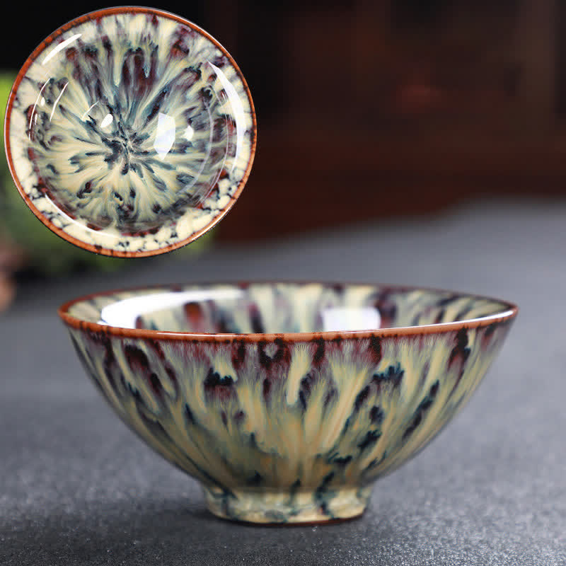 Colorful Ceramic Teacup Home Office Tea Cups