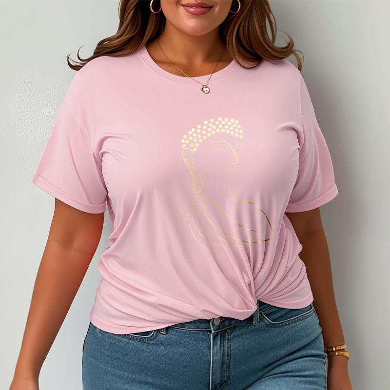 Meditating mystic zen Pattern Tee T-shirt
