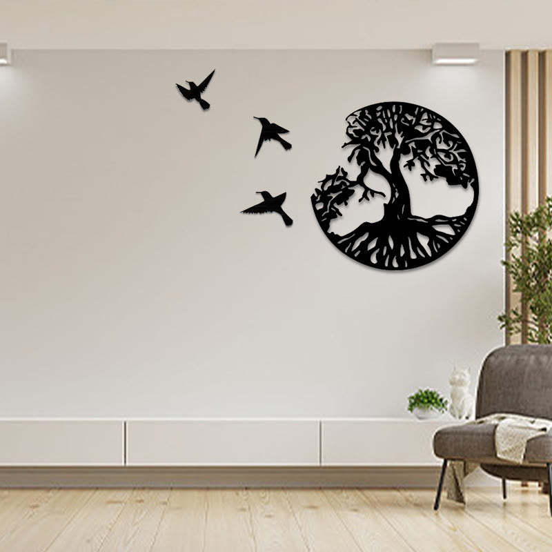 Tree of Life Birds Creation Wall Art