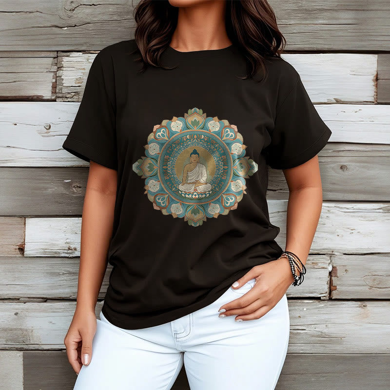 Mandala Flower mystic zen Tee T-shirt