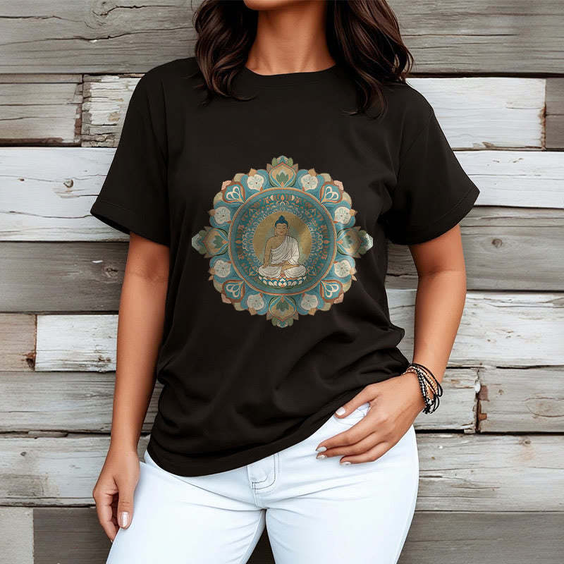 Mandala Flower mystic zen Tee T-shirt