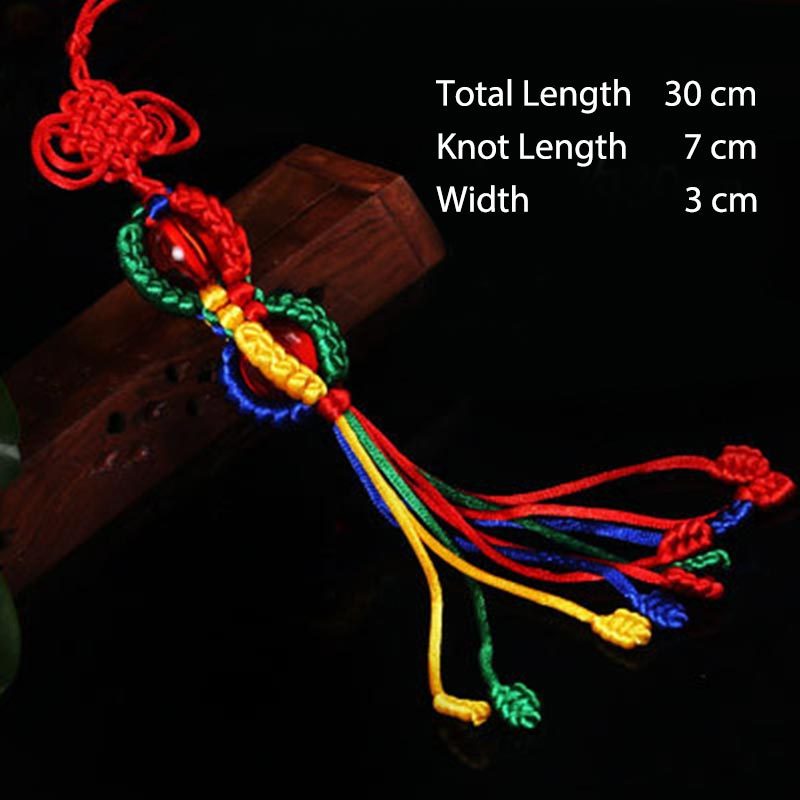 Tibetan Blessing Lucky Vajra Knot Decoration
