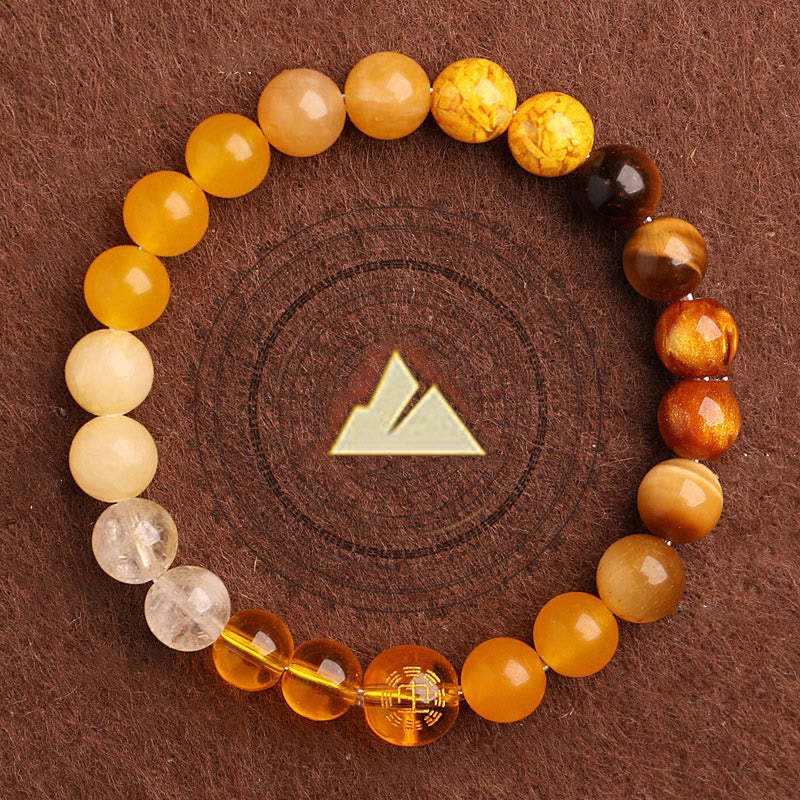 Five Elements Various Agate Balance Luck Bracelet