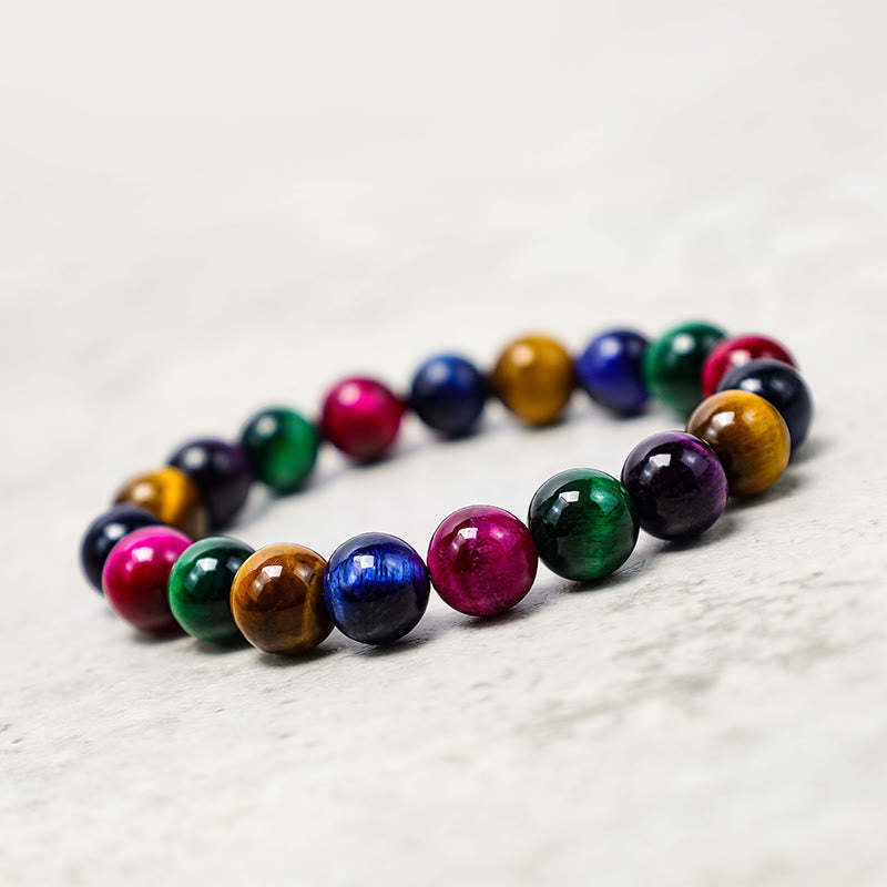 mystic zen Stone Various Tiger Eye Confidence Bracelet