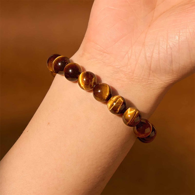 mystic zen Stone Various Tiger Eye Confidence Bracelet