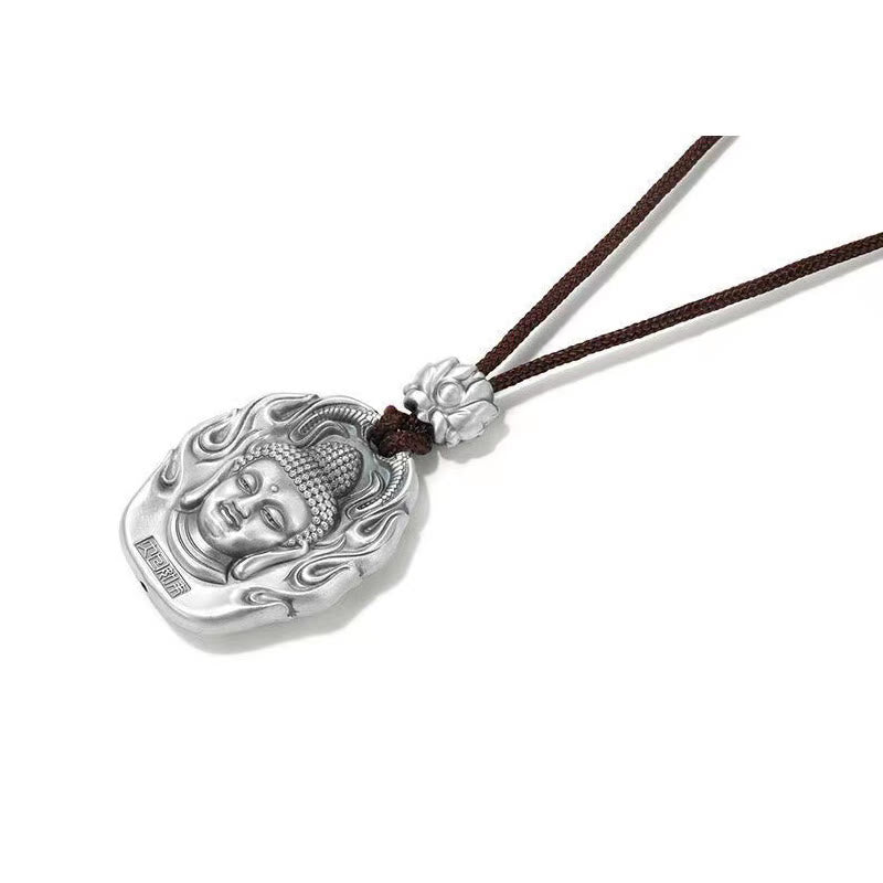 Chinese Zodiac Natal mystic zen Om Mani Padme Hum Lotus Compassion Necklace Pendant