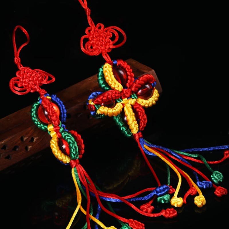 Tibetan Blessing Lucky Vajra Knot Decoration