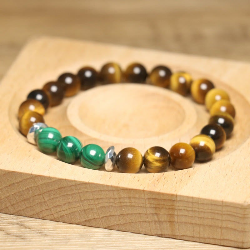 mystic zen Stone Various Tiger Eye Confidence Bracelet
