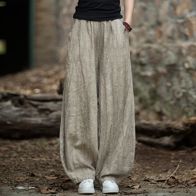 Retro Tie Dye Harem Pants Casual Women's Yoga Pants With Pockets