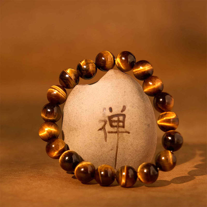 mystic zen Stone Various Tiger Eye Confidence Bracelet