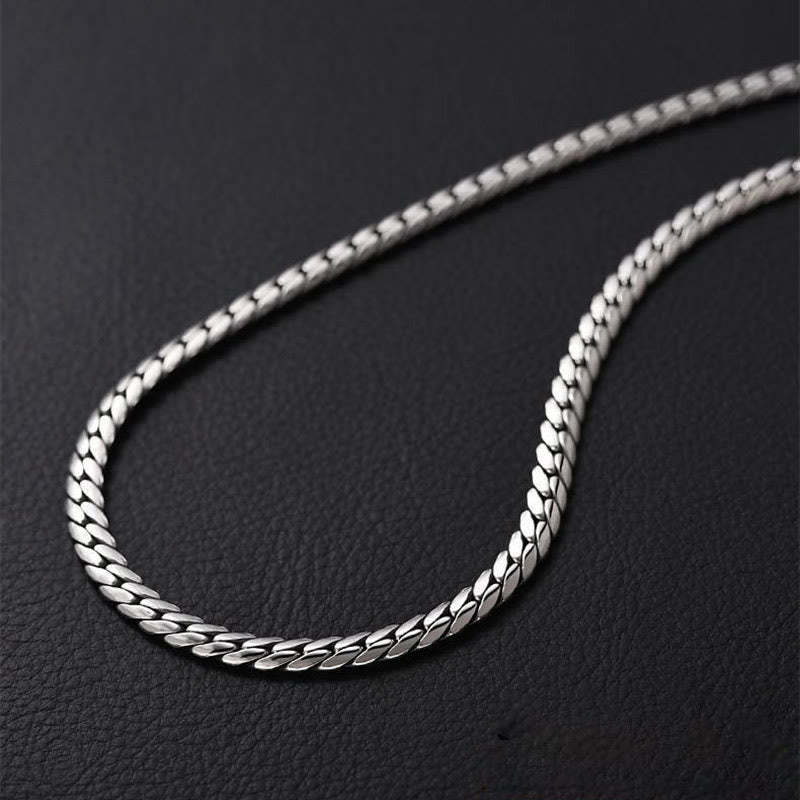 Double Dorje Vajra Strength Punk Copper Chain Bracelet Necklace