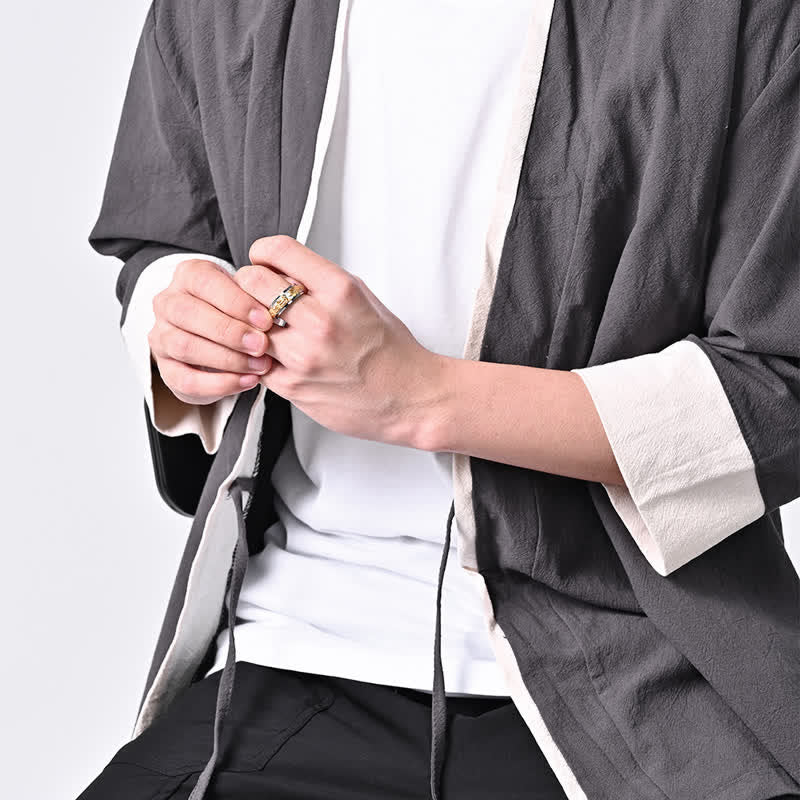 Dragon Titanium Steel Stimulation Rotatable Ring (Extra 30% Off | USE CODE: FS30)