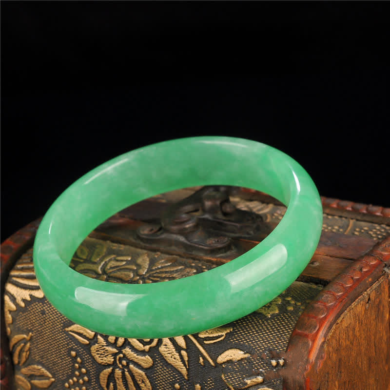 Jade Healing Abundance Protection Bracelet Bangle