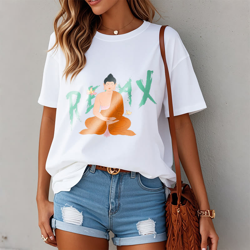 RELAX Lotus mystic zen Tee T-shirt