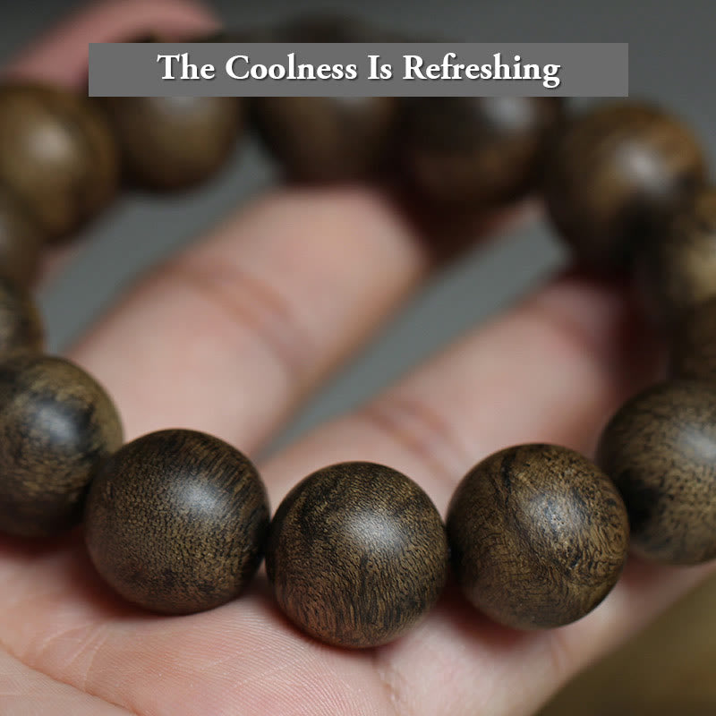 Nine Points Sinking Water Vietnam Hoi An Agarwood Peace Strength Bracelet