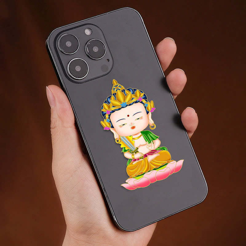 Chinese Zodiac Natal mystic zen Blessing Wealth Fortune Fridge Phone Sticker