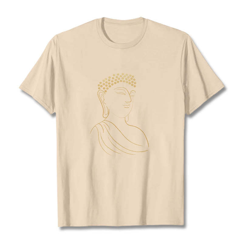 Meditating mystic zen Pattern Tee T-shirt