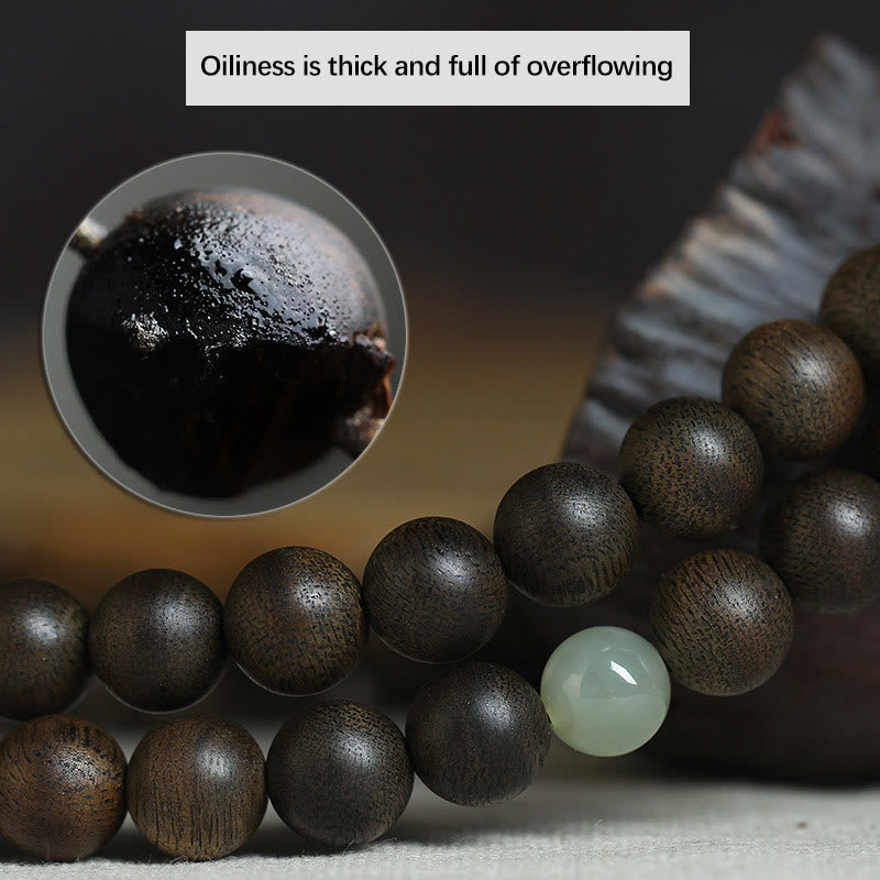 925 Sterling Silver Chinese Zodiac Natal mystic zen Kalimantan Agarwood Jade Amber 999 Gold Red Agate Balance Bracelet