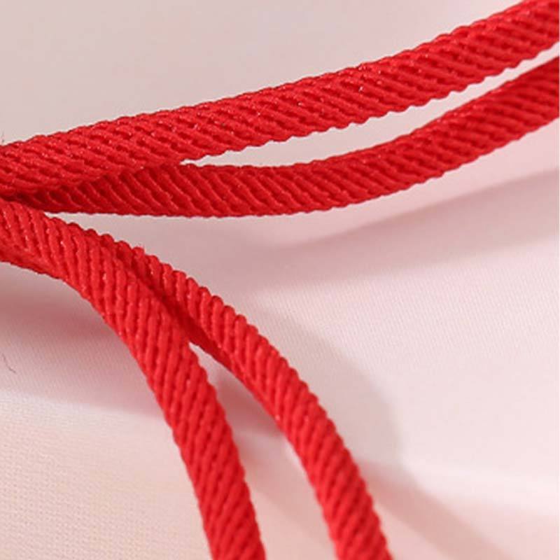 925 Sterling Silver Red String Layered Braid Bracelet