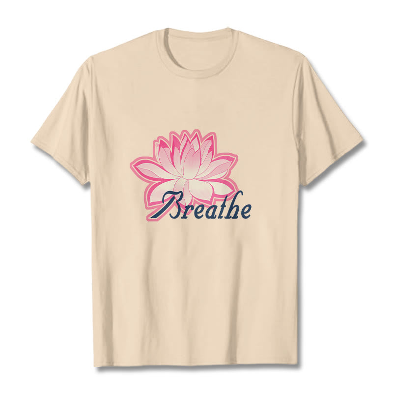 BREATHE Lotus Flower Tee T-shirt